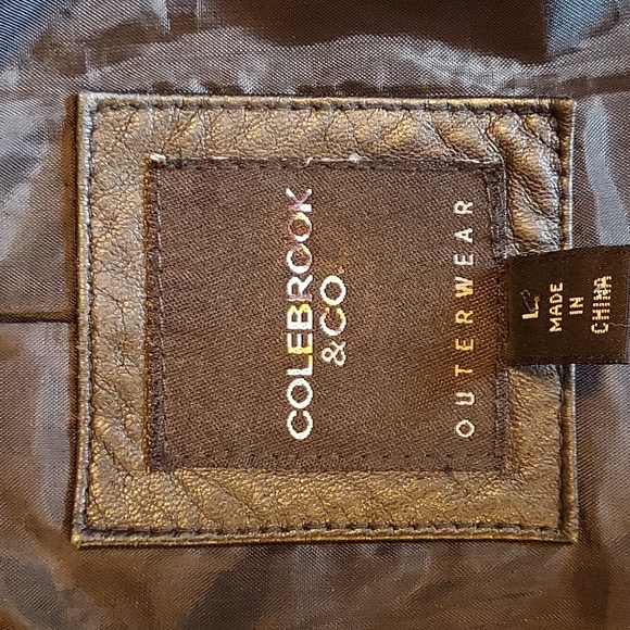 Colebrook & Co. Leather Coat - Picture 7 of 9